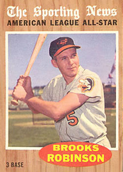 1962 Topps #468 Brooks Robinson Front