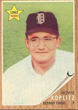 1962 Topps #114 Howie Koplitz Front