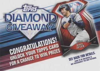 2011 Topps - Diamond Giveaway #TDG-7 Derek Jeter Front