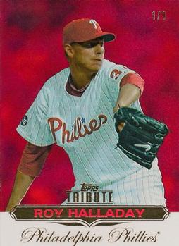2011 Topps Tribute - Red #16 Roy Halladay Front