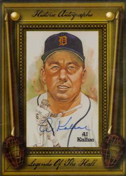 2011 Historic Autographs Legends of the Hall - Perez-Steele Hall of Fame Postcards #NNO Al Kaline Front