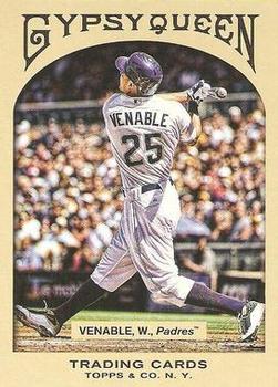 2011 Topps Gypsy Queen #130 Will Venable Front