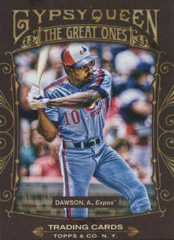 2011 Topps Gypsy Queen - Great Ones #GO1 Andre Dawson Front