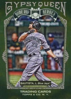 2011 Topps Gypsy Queen - Home Run Heroes #HH3 Jose Bautista Front