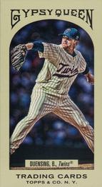 2011 Topps Gypsy Queen - Mini Red Gypsy Queen Back #304 Brian Duensing Front