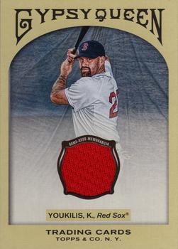 2011 Topps Gypsy Queen - Relics #GQR-KY Kevin Youkilis Front