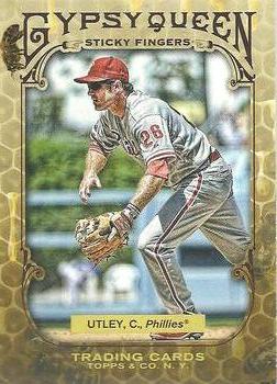 2011 Topps Gypsy Queen - Sticky Fingers #SF2 Chase Utley Front