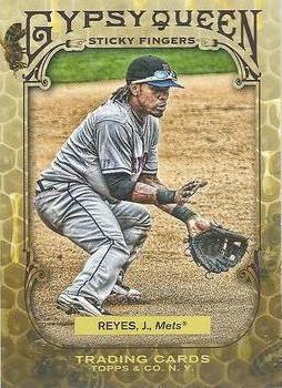 2011 Topps Gypsy Queen - Sticky Fingers #SF7 Jose Reyes Front