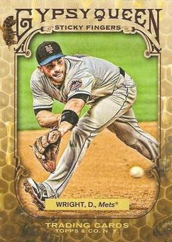 2011 Topps Gypsy Queen - Sticky Fingers #SF10 David Wright Front