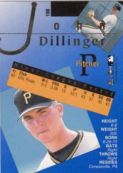 1993 Classic Best Gold #198 John Dillinger Back