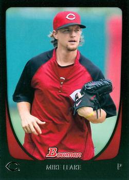 2011 Bowman #128 Mike Leake Front