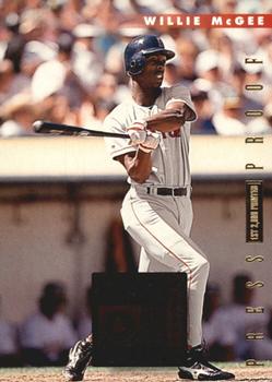 1996 Donruss - Press Proofs #521 Willie McGee Front
