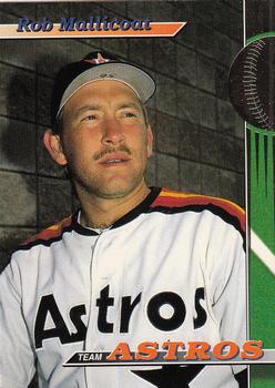 1993 Stadium Club Houston Astros #16 Rob Mallicoat  Front