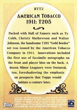 2011 Topps - Before There Was Topps #BTT2 American Tobacco 1911 T205 Back
