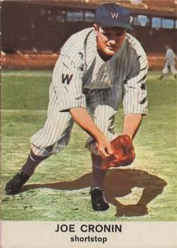 1961 Golden Press Hall of Fame Baseball Stars #14 Joe Cronin Front