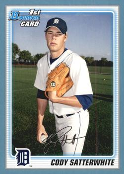 2010 Bowman - Prospects Blue #BP26 Cody Satterwhite Front