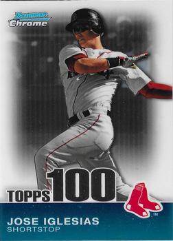 2010 Bowman Chrome - Topps 100 Prospects #TPC64 Jose Iglesias Front