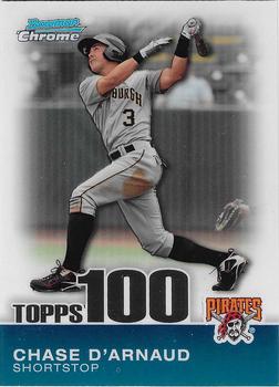 2010 Bowman Chrome - Topps 100 Prospects #TPC87 Chase D'Arnaud Front