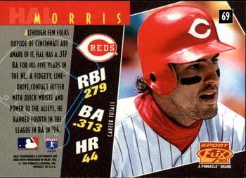 1995 Sportflix #69 Hal Morris Back