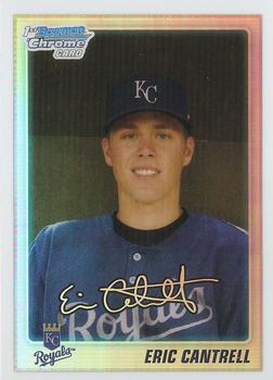 2010 Bowman Draft Picks & Prospects - Chrome Prospects Refractors #BDPP32 Eric Cantrell Front