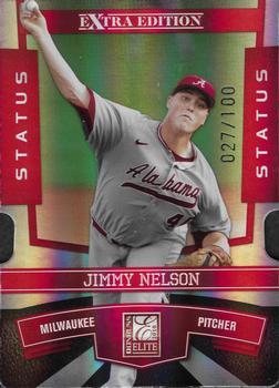 2010 Donruss Elite Extra Edition - Status #41 Jimmy Nelson Front