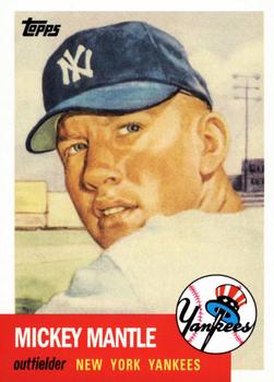 2010 Topps - The Cards Your Mom Threw Out (Original Back) #82 Mickey Mantle Front