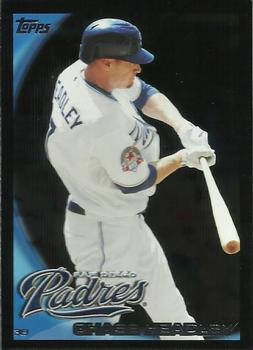 2010 Topps - Black #641 Chase Headley Front