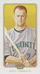 2010 Topps 206 - Mini Cycle #65 Aaron Hill Front