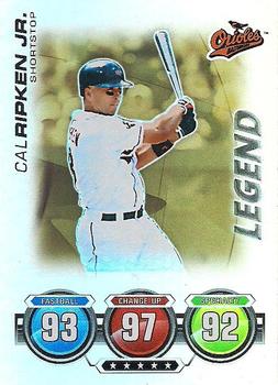 2010 Topps Attax - Battle of the Ages Foil #NNO Cal Ripken Jr. Front