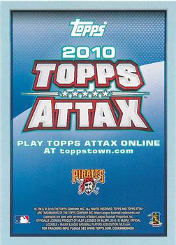 2010 Topps Attax - Silver Foil #NNO Andrew McCutchen Back