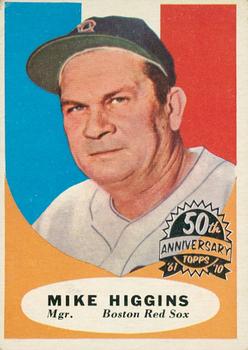2010 Topps Heritage - 50th Anniversary Buybacks #221 Mike Higgins Front