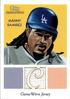 2010 Topps National Chicle - Relics National Chicle Back #NCR-MR Manny Ramirez Front
