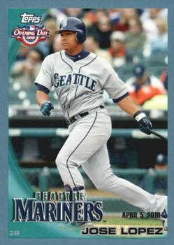 2010 Topps Opening Day - Blue #177 Jose Lopez Front