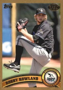 2010 Topps Pro Debut - Gold #413 Robert Rowland Front
