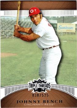 2010 Topps Triple Threads - Sepia #26 Johnny Bench Front