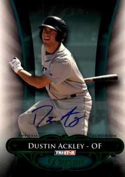 2010 TriStar Pursuit - Autographs Green #1a Dustin Ackley Front
