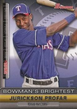 2011 Bowman - Bowman's Brightest #BBR23 Jurickson Profar Front