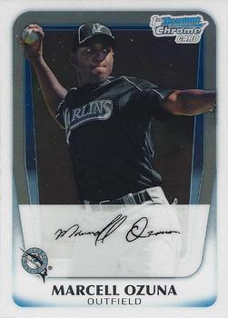 2011 Bowman - Chrome Prospects #BCP36 Marcell Ozuna Front