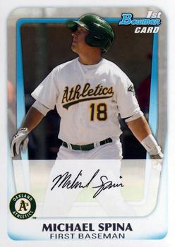 2011 Bowman - Prospects #BP30 Michael Spina Front