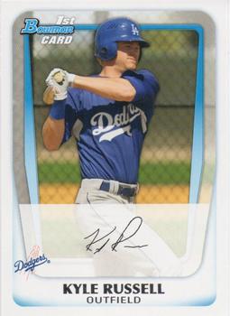 2011 Bowman - Prospects #BP105 Kyle Russell Front