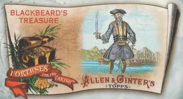 2011 Topps Allen & Ginter - Mini Fortunes for the Taking #FFT6 Blackbeards Treasure Front