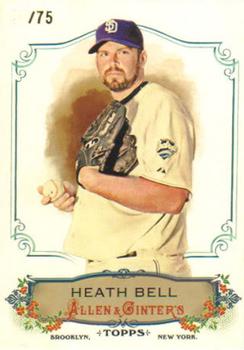 2011 Topps Allen & Ginter - Rip Cards #RC78 Heath Bell Front
