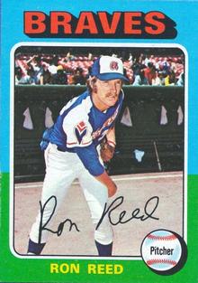 1975 Topps Mini #81 Ron Reed Front