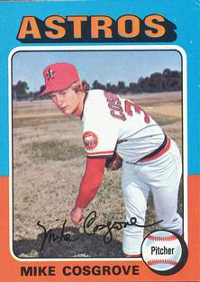1975 Topps Mini #96 Mike Cosgrove Front