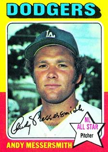 1975 Topps Mini #440 Andy Messersmith Front