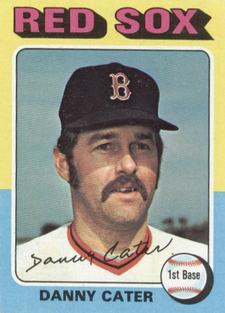 1975 Topps Mini #645 Danny Cater Front