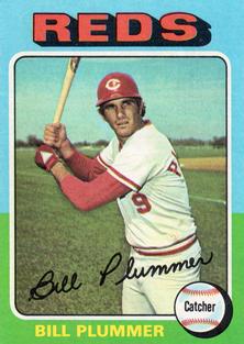 1975 Topps Mini #656 Bill Plummer Front