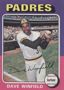 1975 Topps Mini #61 Dave Winfield Front