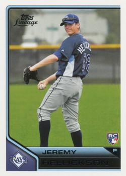 2011 Topps Lineage #31 Jeremy Hellickson Front