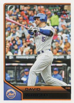 2011 Topps Lineage #77 David Wright Front